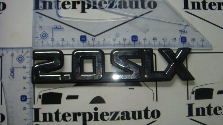 EMBLEMA ANAGRAMA NISSAN PRIMERA P10 2.0 SLX 3,5 cm x 16 cm