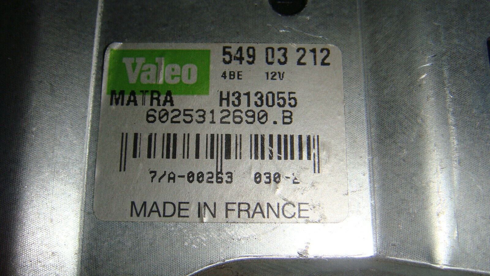 Motor Limpiaparabrisas Trasero RENAULT ESPACE 6025312690 B 54903212 549 03 212 - Imagen 3