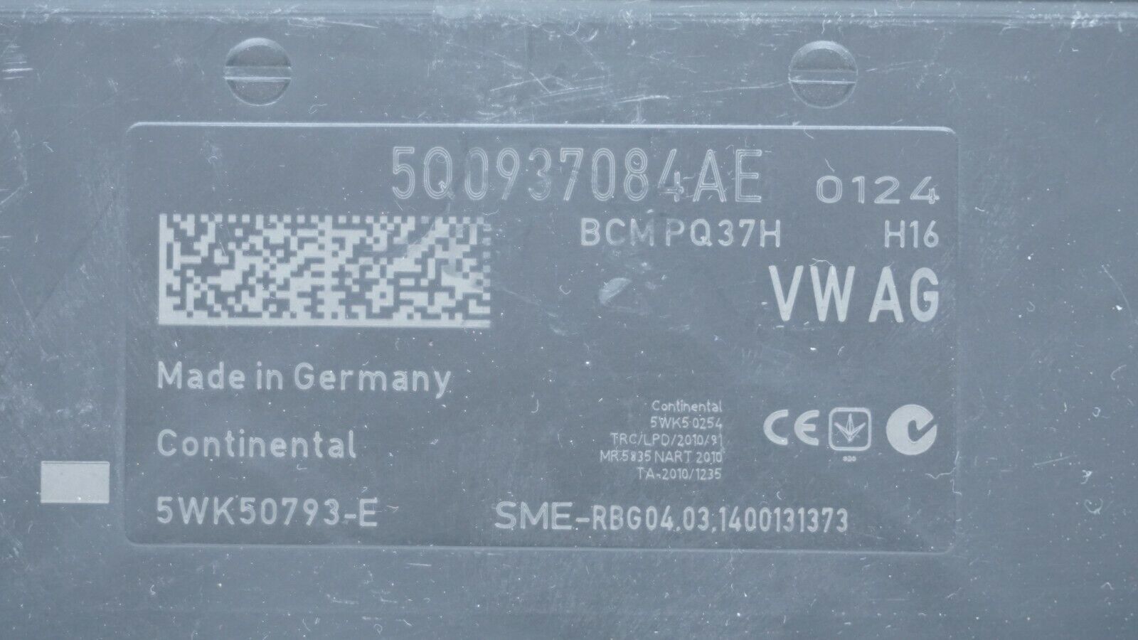 CENTRALITA BCM PQ37H VW SEAT 5Q0937084AE 5Q0 937 084 AE 5WK50793E 5WK50793 E - Imagen 3