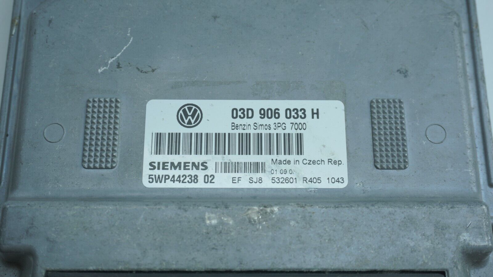 CENTRALITA ECU VW 03D906033H 5WP4423802 SIMOS 3PG 03D 906 033 H 5WP44238 02 - Imagen 3