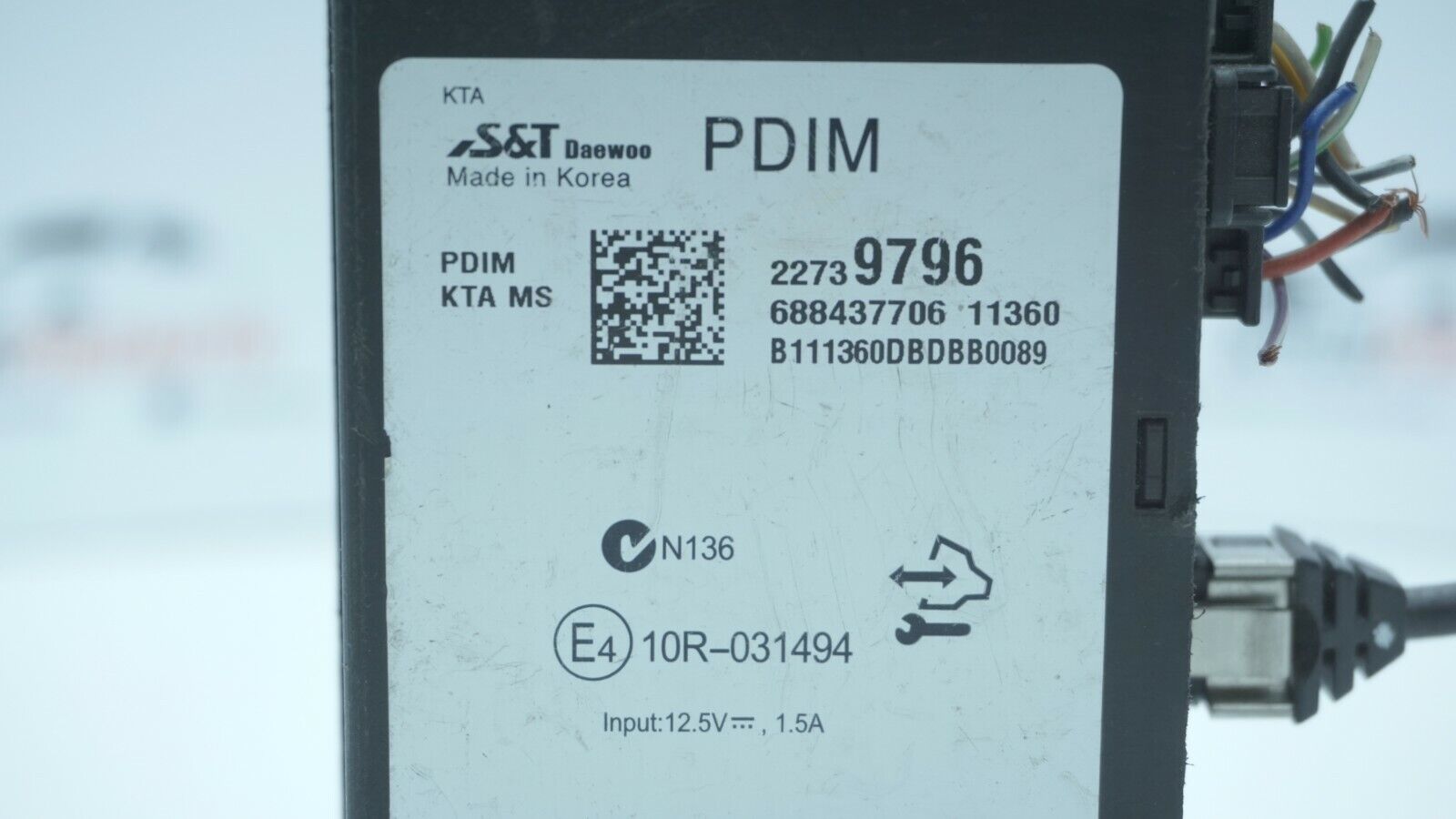 CENTRALITA MODULO BLUETOOTH OPEL 22739796 - Imagen 3