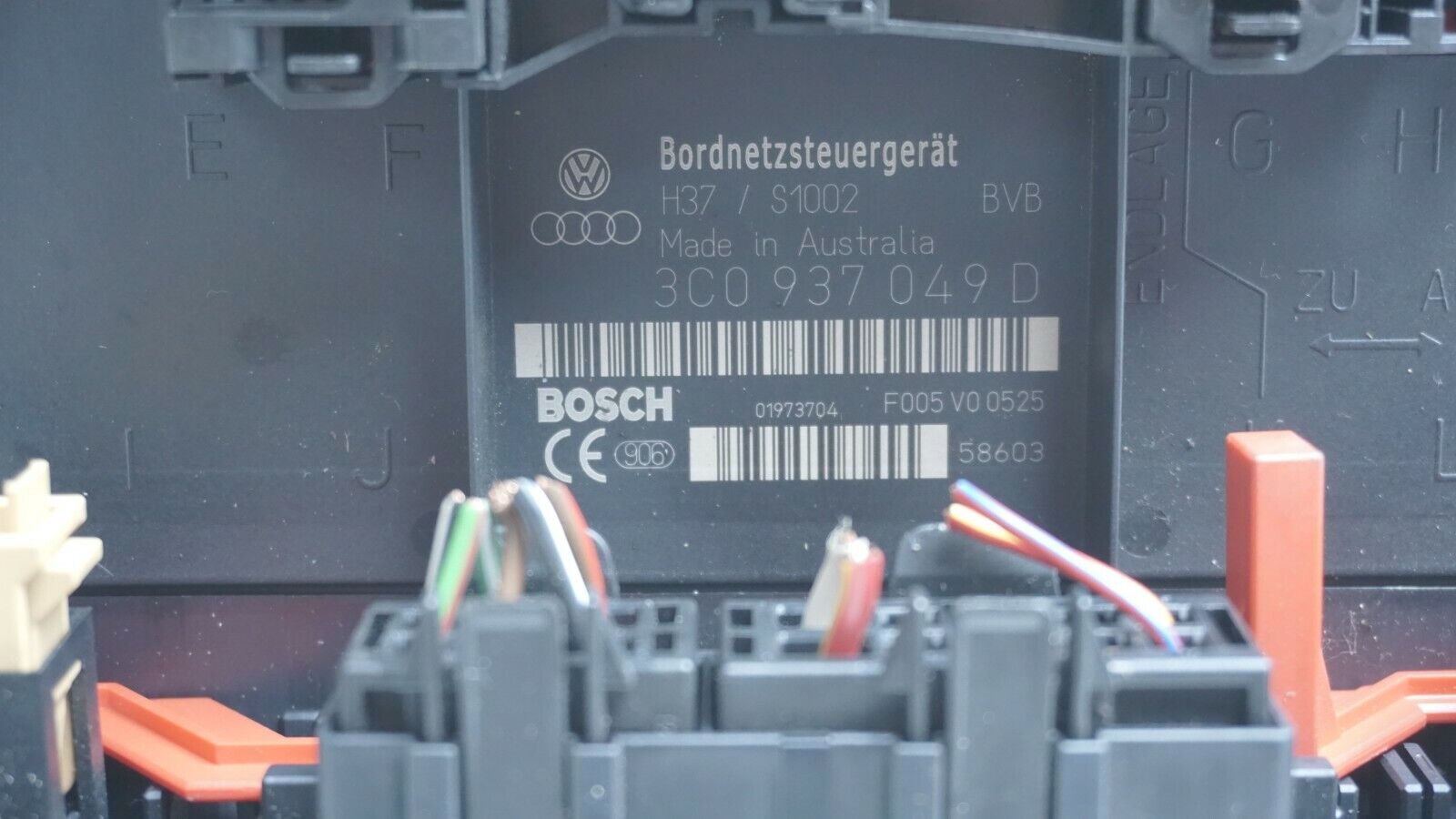 CENTRALITA MODULO CONFORT VW SEAT SKODA 3C0937049D F005V00525 H37 / S1002 - Imagen 3