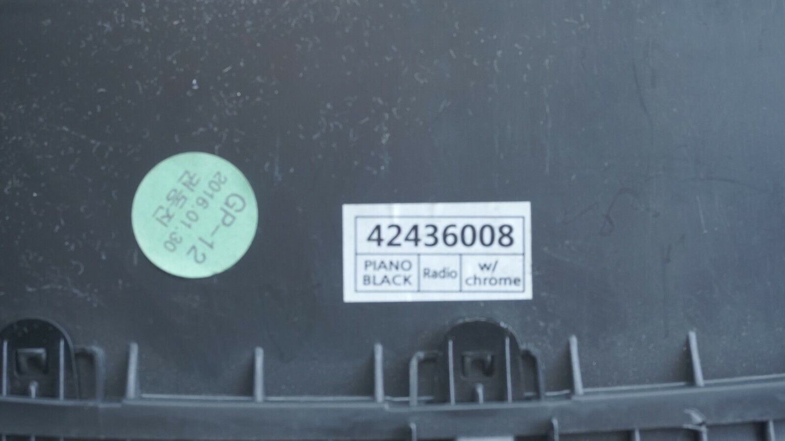 CONSOLA CENTRAL REJILLA AIREADOR BOTON WARNING OPEL 4243600 94537353 94539103 - Imagen 3