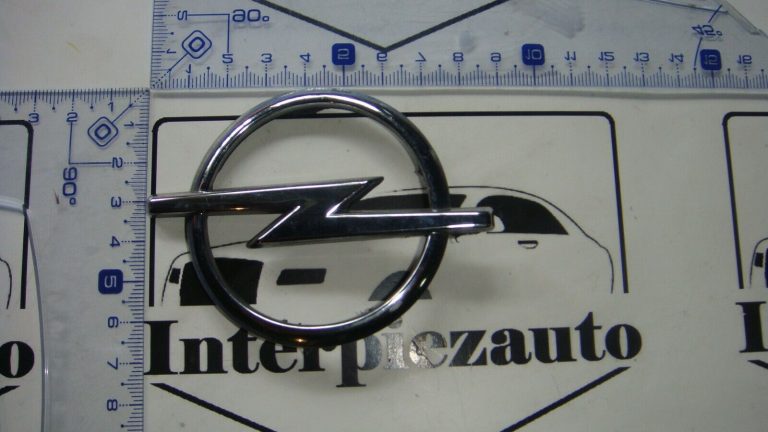 EMBLEMA ANAGRAMA OPEL 6,5 cm x 9 cm