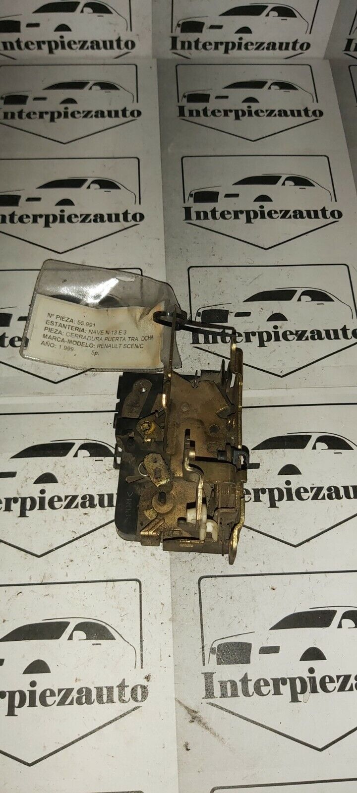 CERRADURA PUERTA TRASERA DERECHA RENAULT SCENIC 1995 - 2003 - Imagen 3