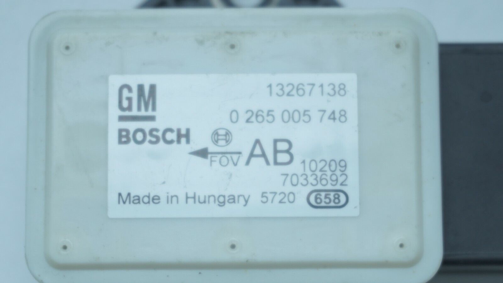 MODULO SENSOR ESP OPEL CORSA D 13267138 0265005748 0 265 005 748 - Imagen 4