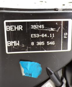 VENTILADOR BMW Y MODULO RESISTENCIA INCLUIDO 8385546 8369561 5399940110