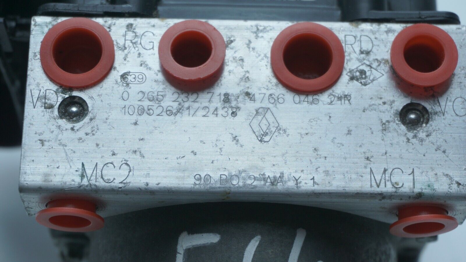 ABS RENAULT DACIA 0265232718 476604621R 0265801018 0 265 232 718 4766 046 21R - Imagen 3