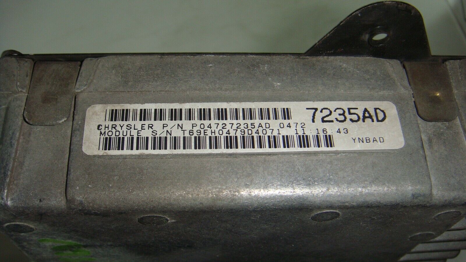 CENTRALITA ECU MOTOR CHRYSLER VOYAGER P04727235AD P 04727235AD 7235AD - Imagen 3