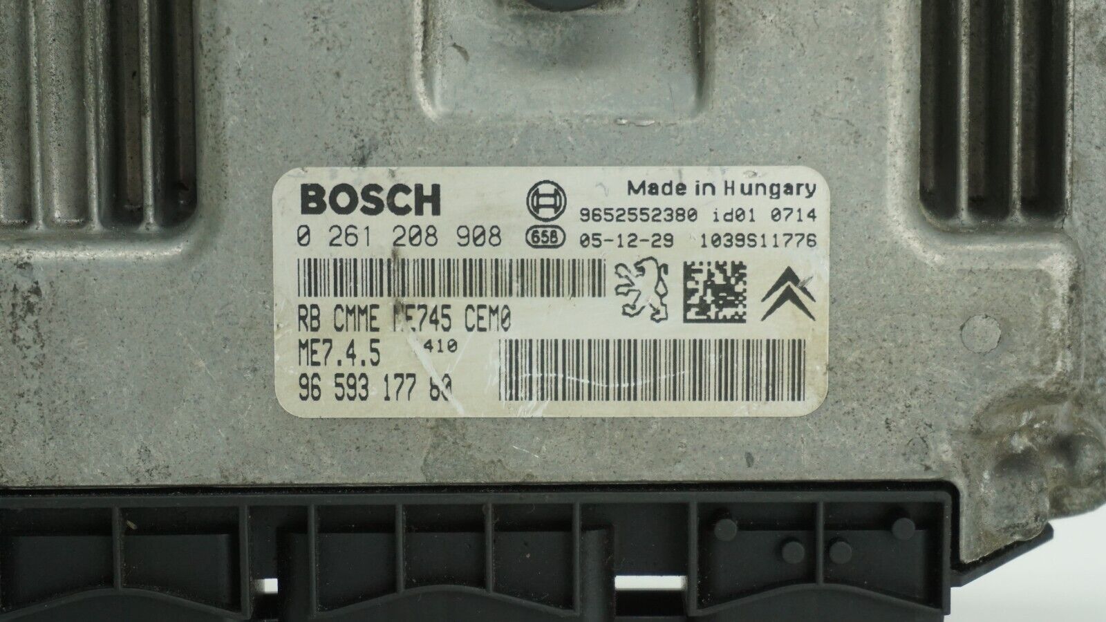 CENTRALITA PEUGEOT CITROEN 0261208908 9659317780 0 261 208 908 96 593 177 80 - Imagen 3