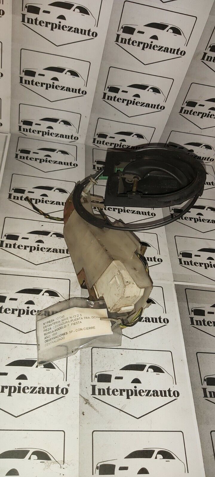 CERRADURA PUERTA TRASERA DERECHA FORD FIESTA 1996 - 2002 96FGA264A26BG