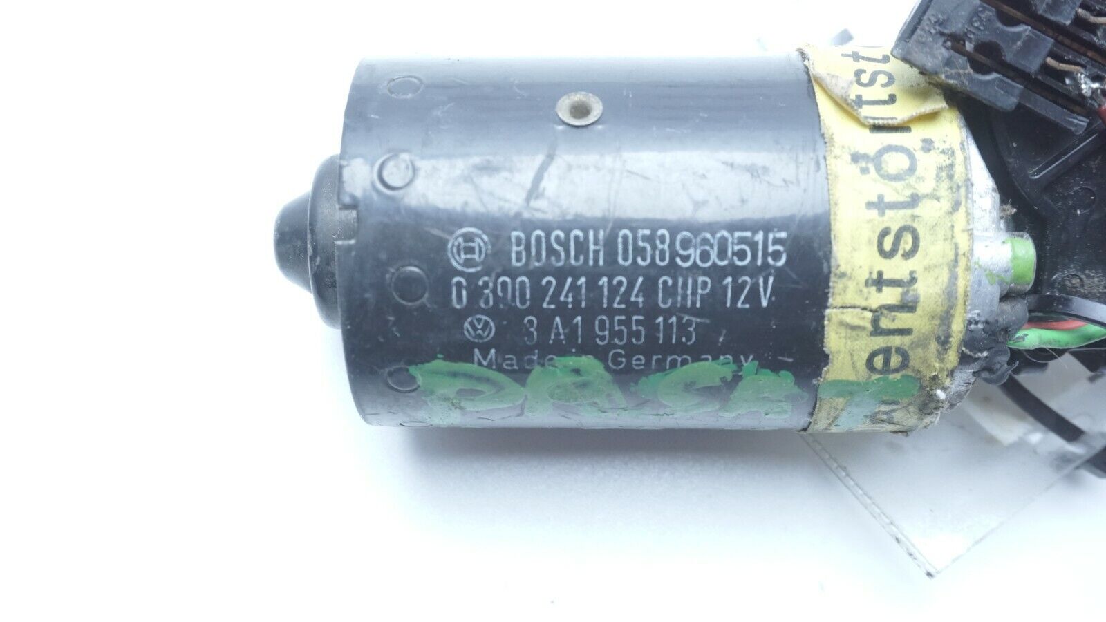 Motor Limpiaparabrisas Delantero VW VOLKSWAGEN PASSAT 3A1955113 0390241124 - Imagen 3