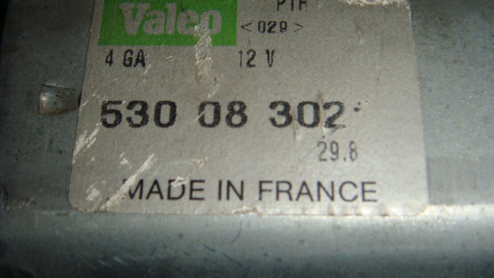 Motor Limpiaparabrisas Trasero RENAULT SCENIC 53008302 530 08 302 - Imagen 3