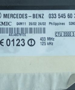 centralita inmovilizador MERCEDES 0335456032 033 545 60 32