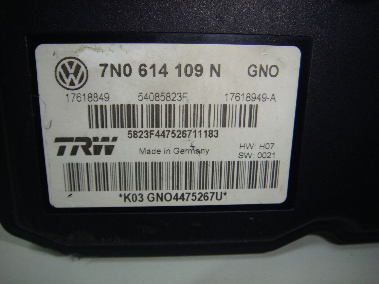BOMBA ABS VW SEAT 7N0614109N 17618849 54085823F 17618949A 17618949-A - Imagen 3