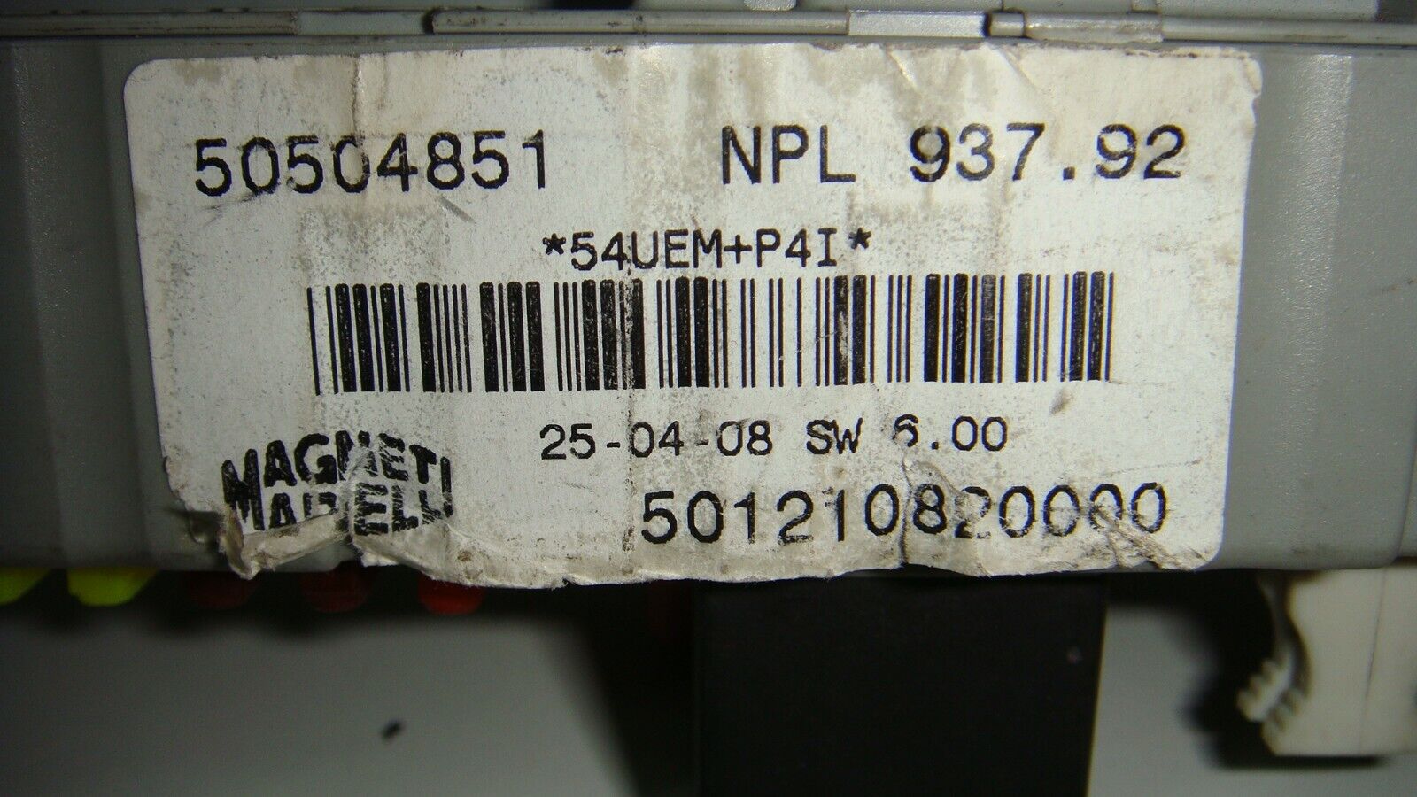 CAJA DE FUSIBLES RELES ALFA ROMEO 147 50504851 50513350 CPL 501210820000 - Imagen 4