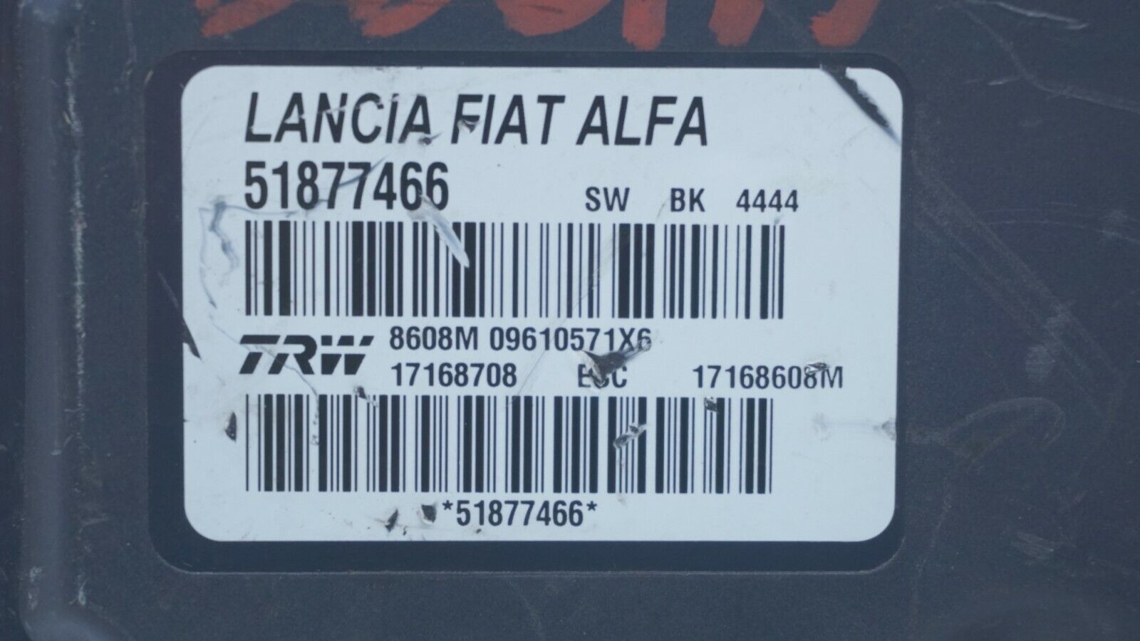 BOMBA ABS LANCIA FIAT ALFA ROMEO 51877466 17168708 17168608M 51877466 - Imagen 3