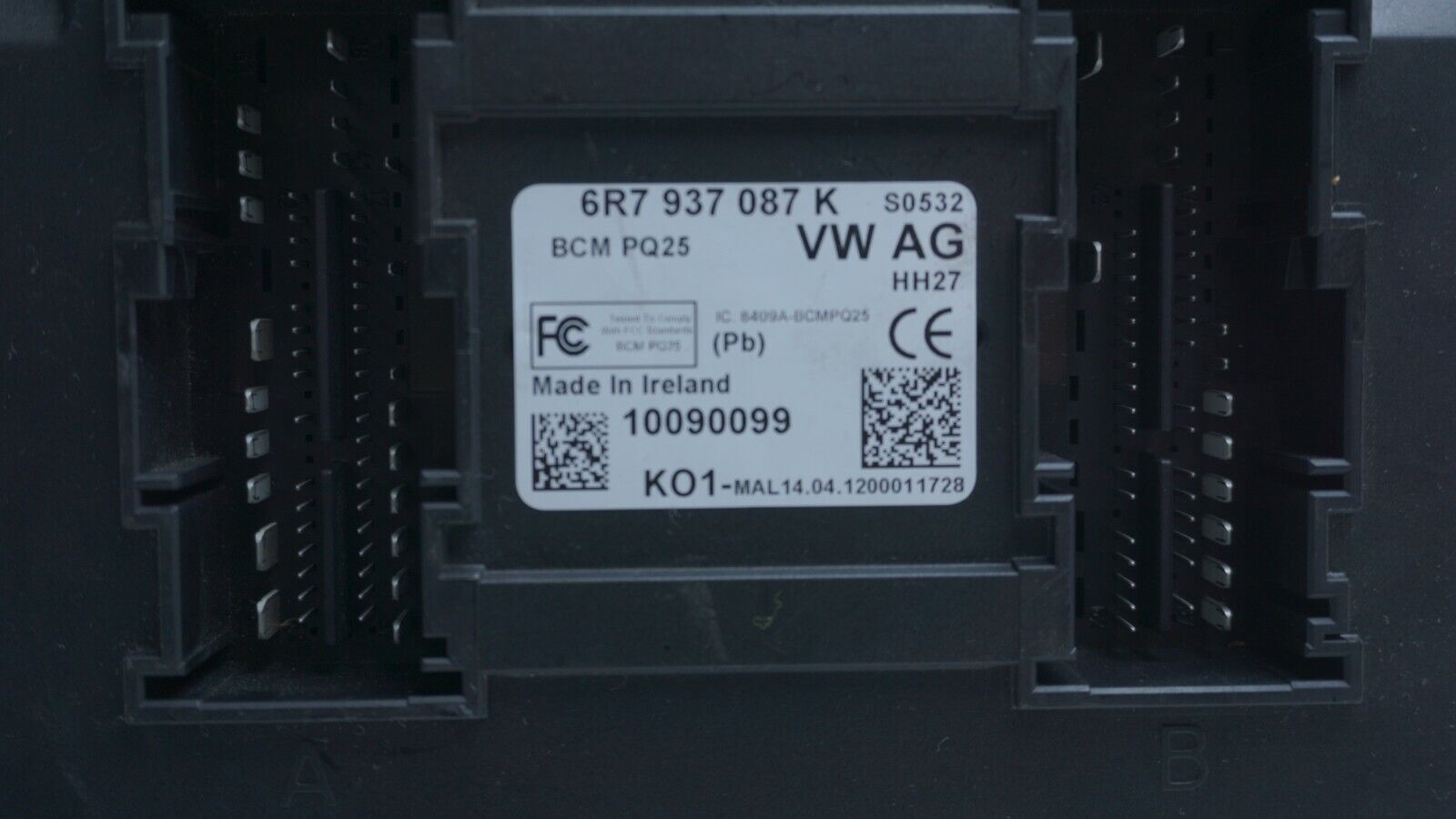 CENTRALITA MODULO CONFORT BCM PQ25 VW SEAT SKODA 6R7937087K 6R7 937 087 K - Imagen 3