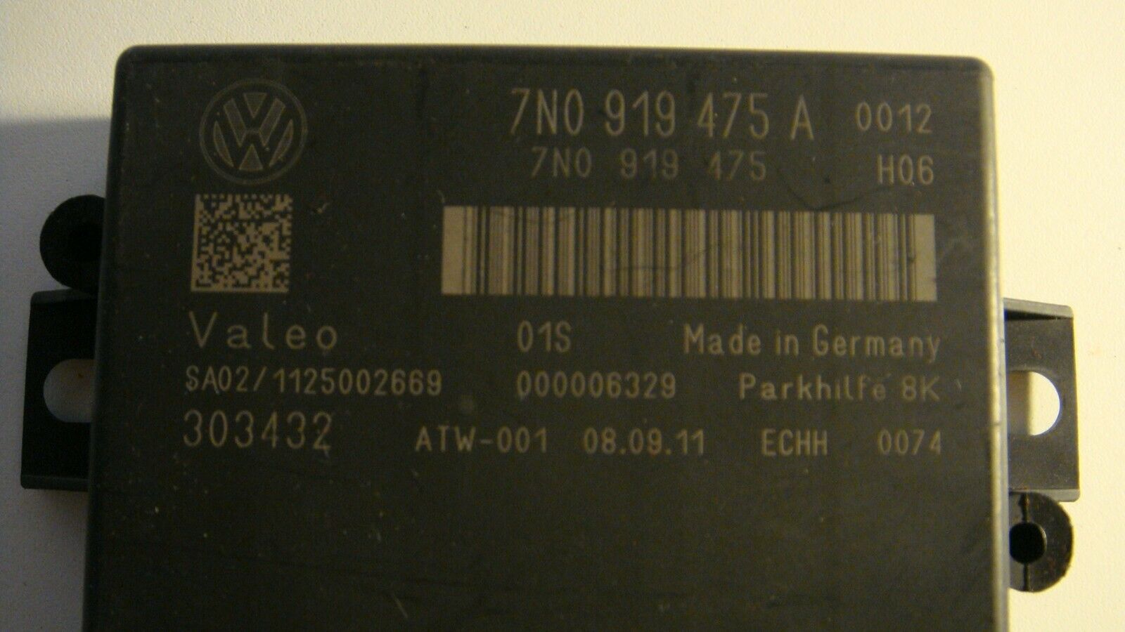 CENTRALITA PARKING VOLKSWAGEN SEAT 7N0919475A 7N0 919 475 A 7N0919475 - Imagen 3
