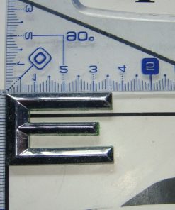 EMBLEMA ANAGRAMA AUDI E 2,5 cm x 3,6 cm