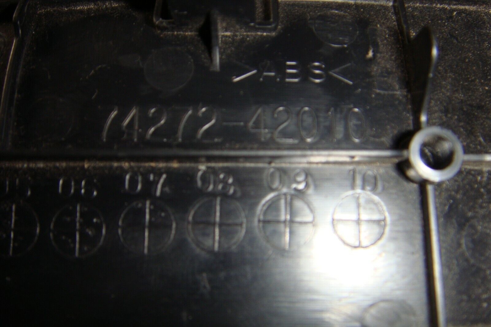 MANDO INTERRUPTOR ELEVALUNAS TOYOTA RAV4 7427242010 74272 42010 - Imagen 3