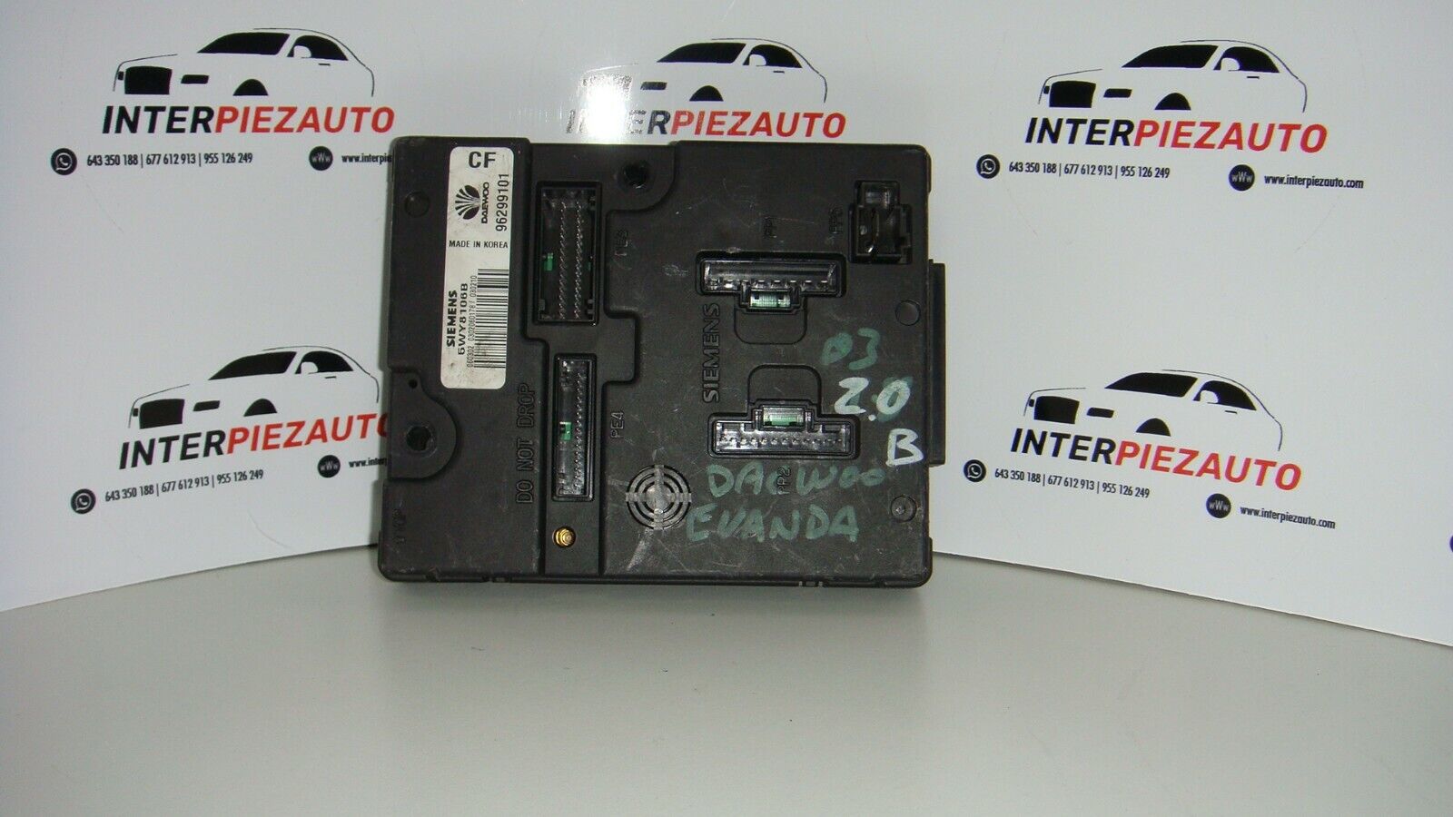 CAJA DE FUSIBLES DAEWOO EVANDA 96299101 CF 5WY8106B