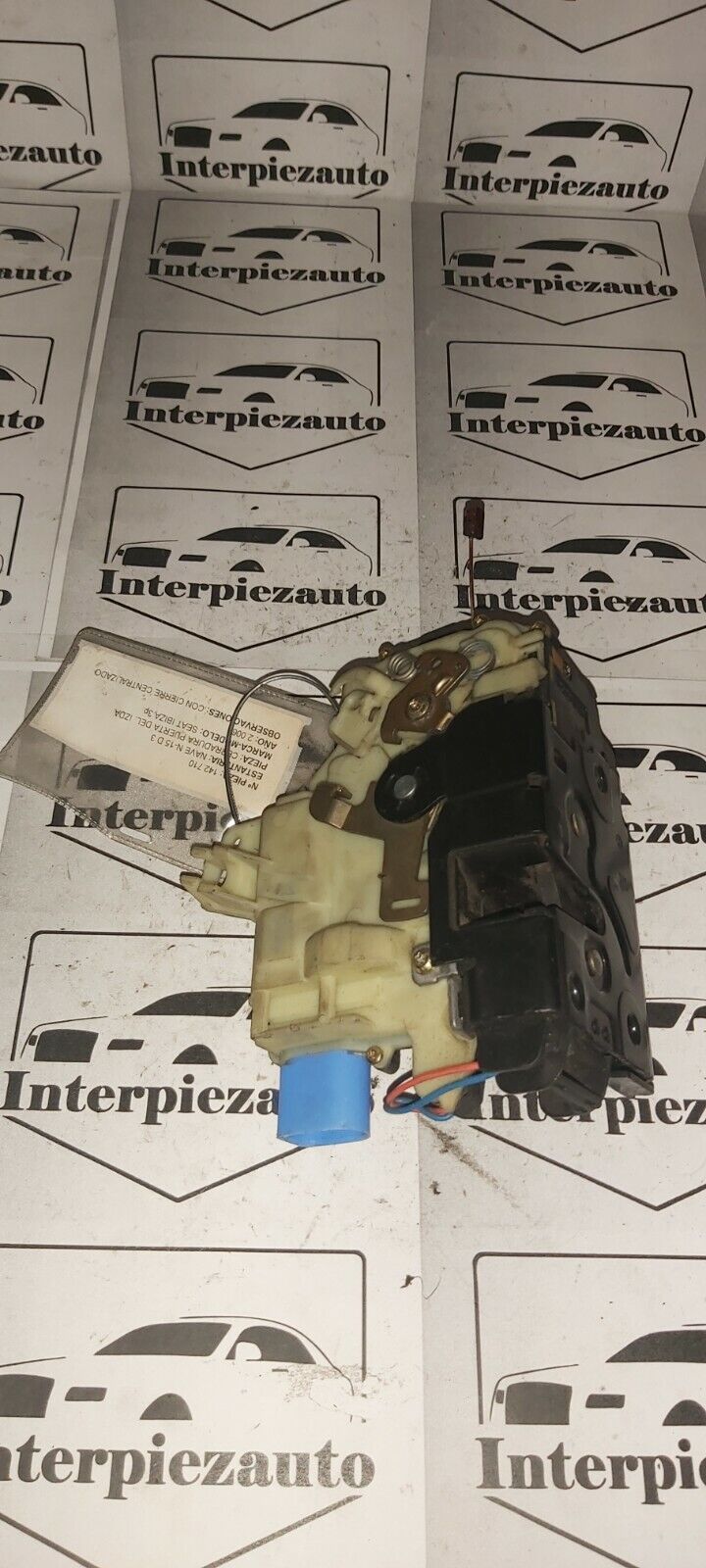 CERRADURA PUERTA DELANTERA IZQUIERDA SEAT 6L IBIZA CORDOBA 3B1837016BQ