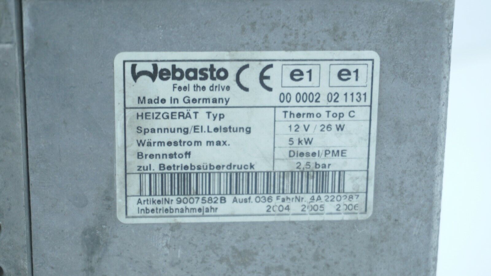 MODULO CALEFSCCION WABCO VW 7L6815071B 7L6 815 071 B 97150F 907582S 67889B - Imagen 4