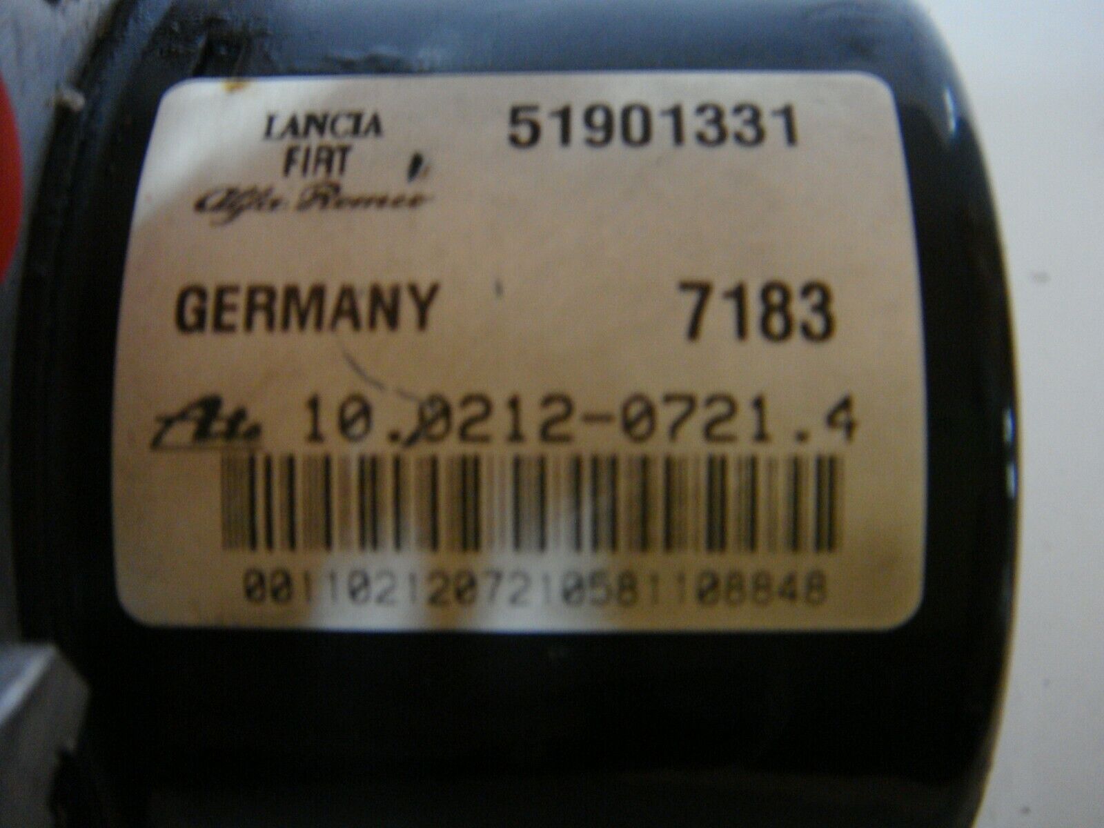 ABS FIAT 51901331 00051901331 10021207214 10096128083 10061937431 28561048123 - Imagen 3