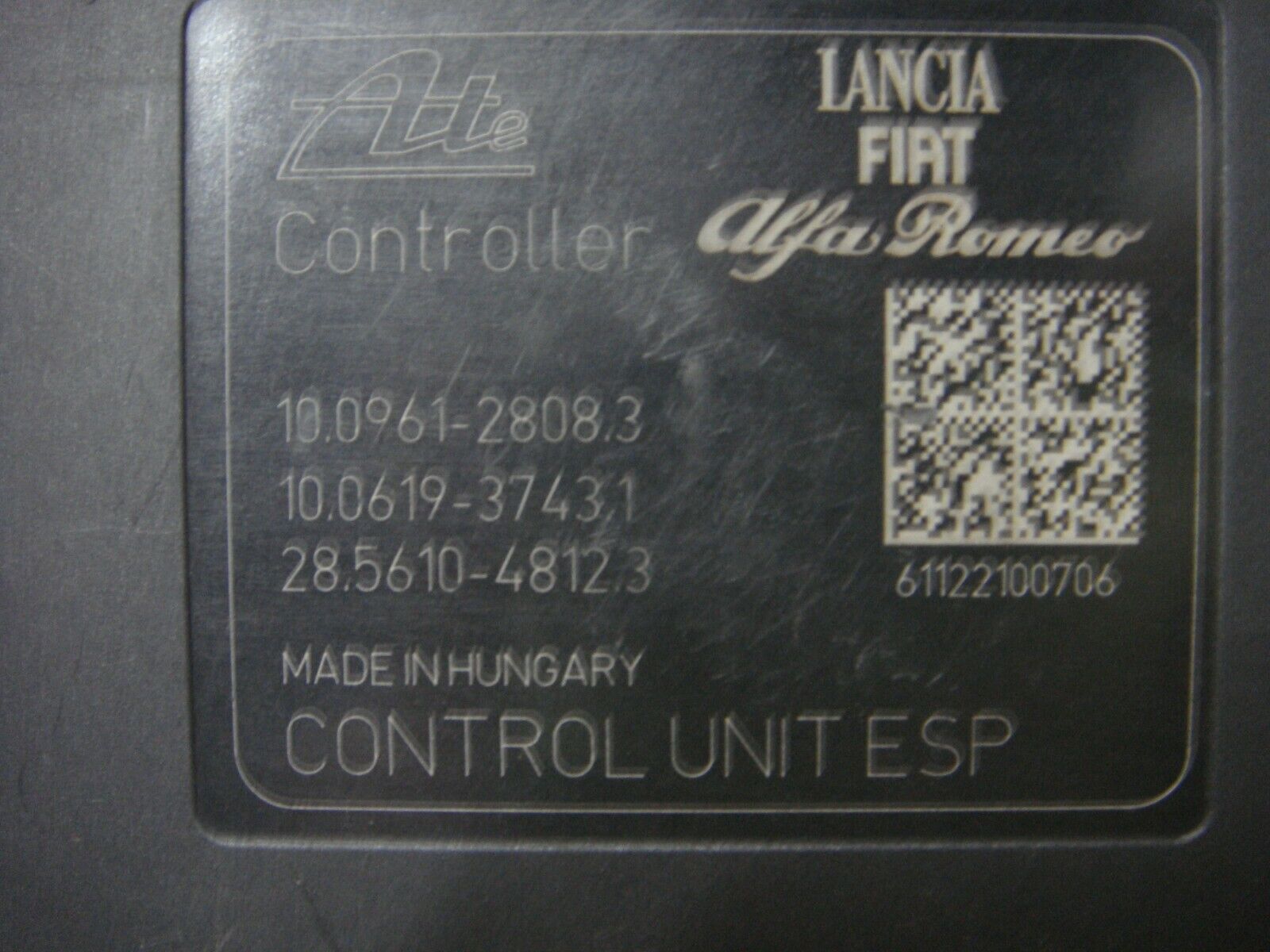 ABS FIAT 51901331 00051901331 10021207214 10096128083 10061937431 28561048123 - Imagen 4