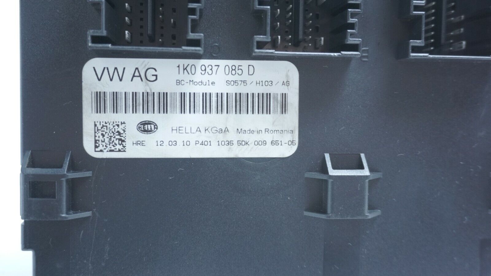CENTRALITA MODULO CONFORT BCM VW SEAT SKODA 1K0937085D 5DK00965105 S0575 / H103 - Imagen 3