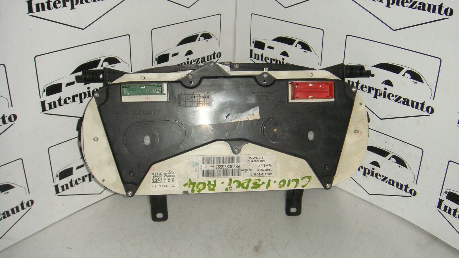 Cuadro Instrumentos RENAULT CLIO P8200276525 21672638-9 21672487-2 - Imagen 3