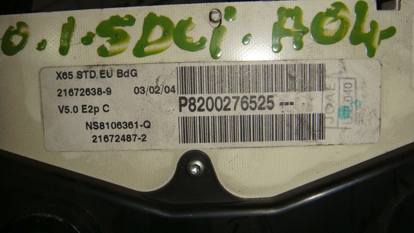 Cuadro Instrumentos RENAULT CLIO P8200276525 21672638-9 21672487-2 - Imagen 4