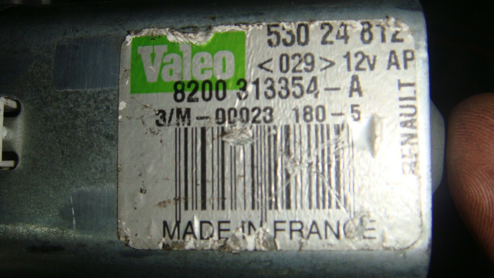 Motor Limpiaparabrisas Trasero RENAULT MODUS 8200313354A 8200313354 A 53024812 - Imagen 3