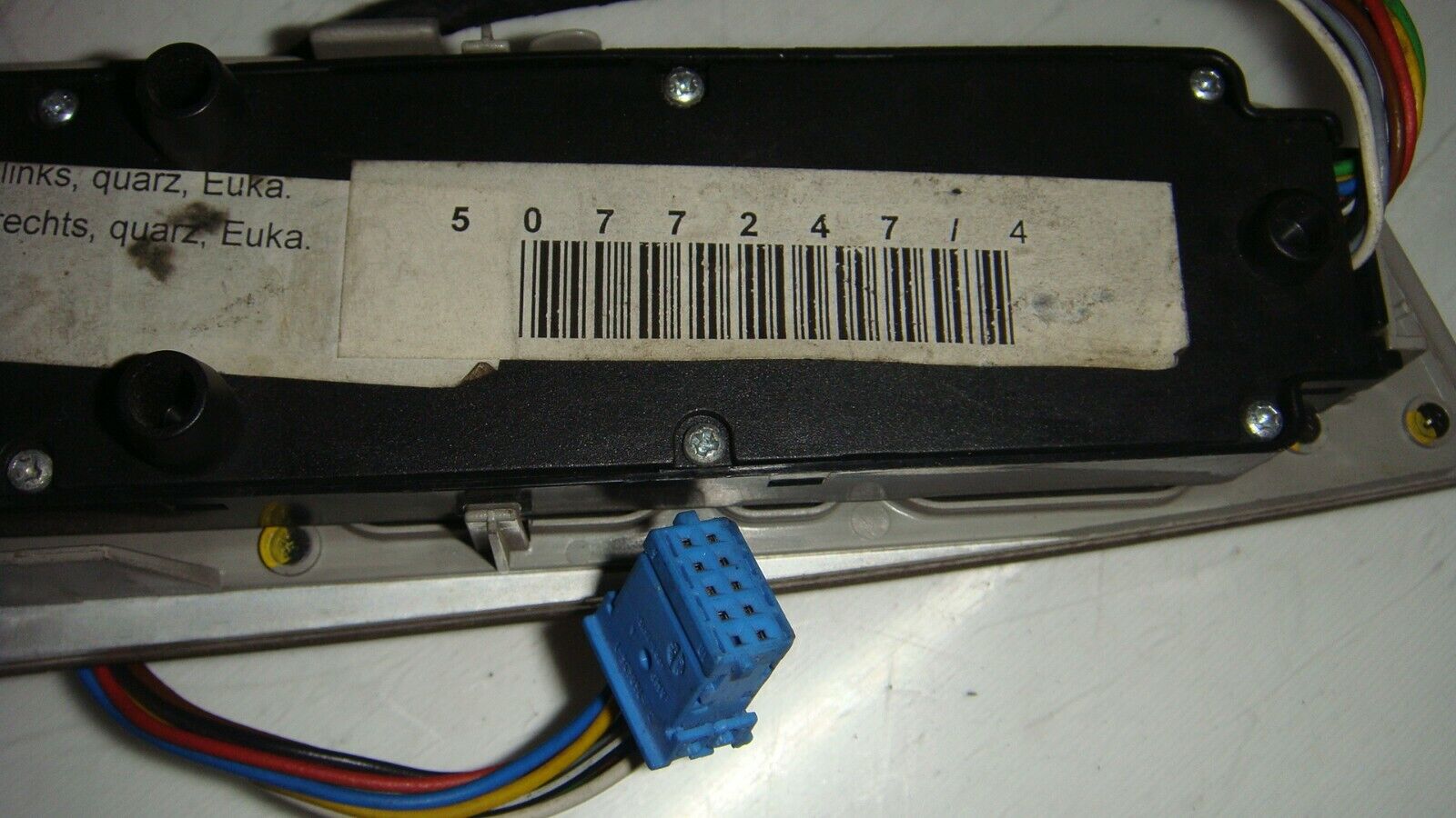 BOTONERA MANDO INTERRUPTOR ELEVALUNAS MERCEDES BENZ W220 2208201010 5077247/4 - Imagen 3