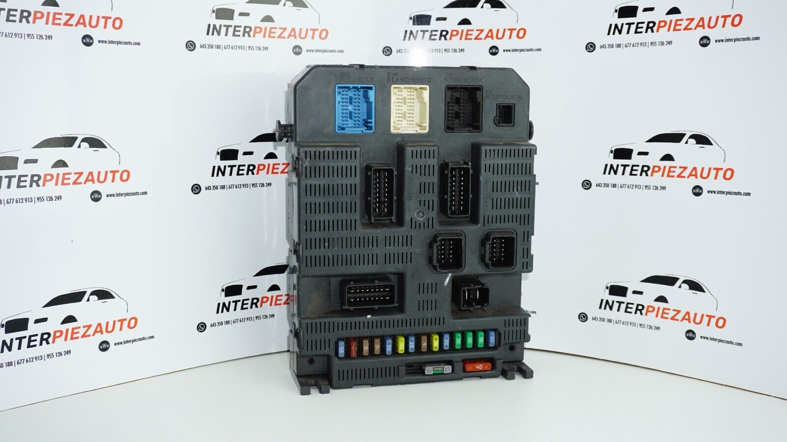 CAJA DE FUSIBLES PEUGEOT CITROEN 9663798380 BSI2004P07-00