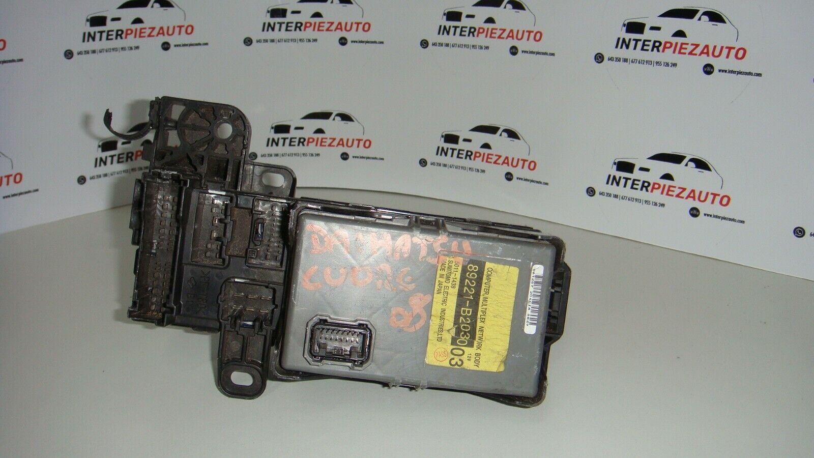 CAJA DE FUSIBLES RELE DAIHATSU CUORE 89221B203003 89221 B2030 03 - Imagen 3