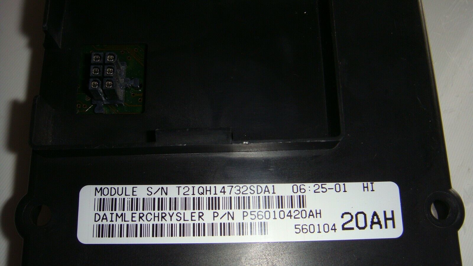 CENTRALITA MODULO BCM JEEP CHEROKEE LIBERTY 56010420AH P56010420AH - Imagen 3