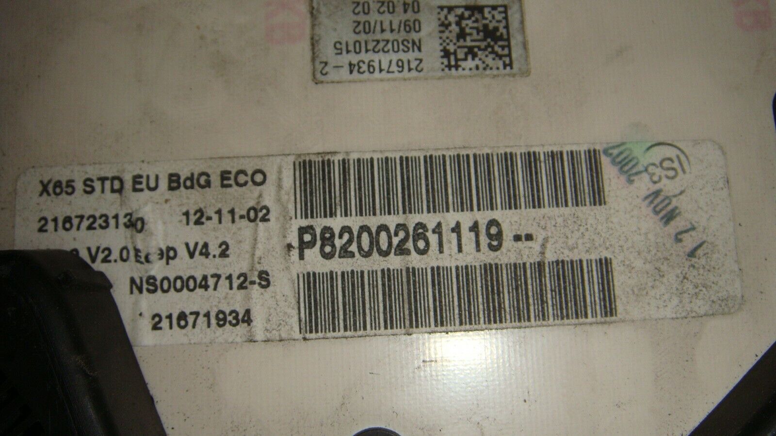 Cuadro Instrumentos RENAULT CLIO P8200261119 8200261119 21672313-0 - Imagen 4